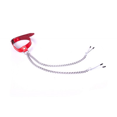 Collar Nipplepincher Red