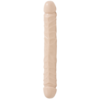 Jr. Veined Double Header 12" - White