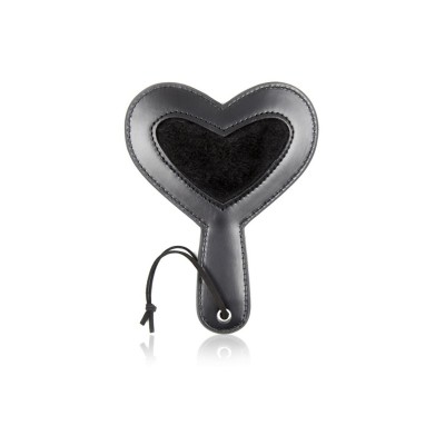 Heart Shaped Paddle - Black
