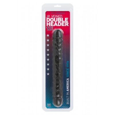 Jr Double Header Black 12 Inch