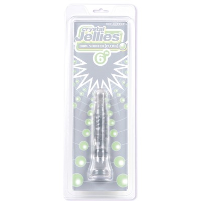 Anal Starter 6" Clear Jelly