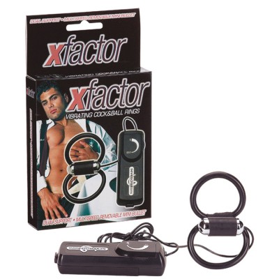 X-Factor Vibrating Cock&Ball Rings