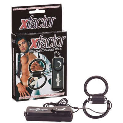 X-Factor Vibrating Cock&Ball Rings