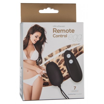 Remote Control Vibr. Egg 7f Black
