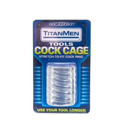 Titanmen Cockcage Clear