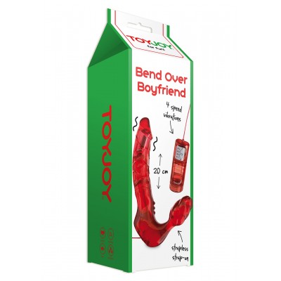 Bend Over Boyfriend Vibrating Red