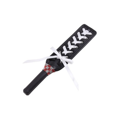 Paddle 36 cm black/white ribbon