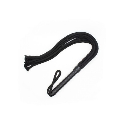 Rope flogger 50cm black