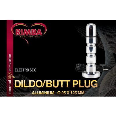 Electro Sex Anaal dildo, bi-polair (125 mm)