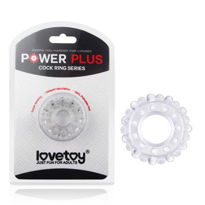 POWER PLUS Cockring 3 Clear