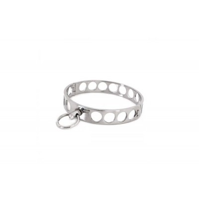 Steel Collar Open Circles M 11.5 cm