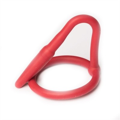 Sport Fucker Silicone Cock Plug - Red