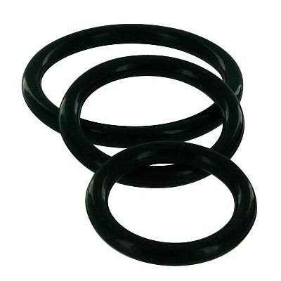 Trinity Silicone Cock Rings