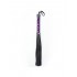 Leopard flogger 39cm purple/black